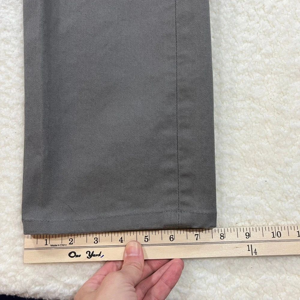 Levi Mens 33x30 Gray 513 Slim Straight Fit Pants 08513-0338 S40196 Twill Chino